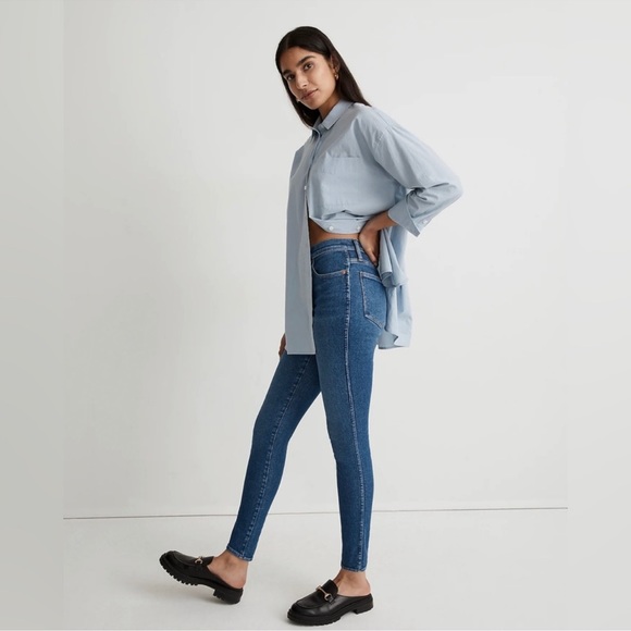 Madewell 10” High-Rise Skinny Jeans, Women’s Size 33 - Picture 3 of 11